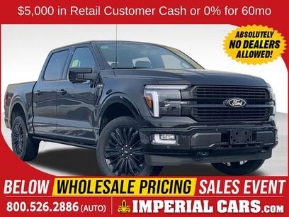New 2025 Ford F150 Platinum w/ Equipment Group 702A High