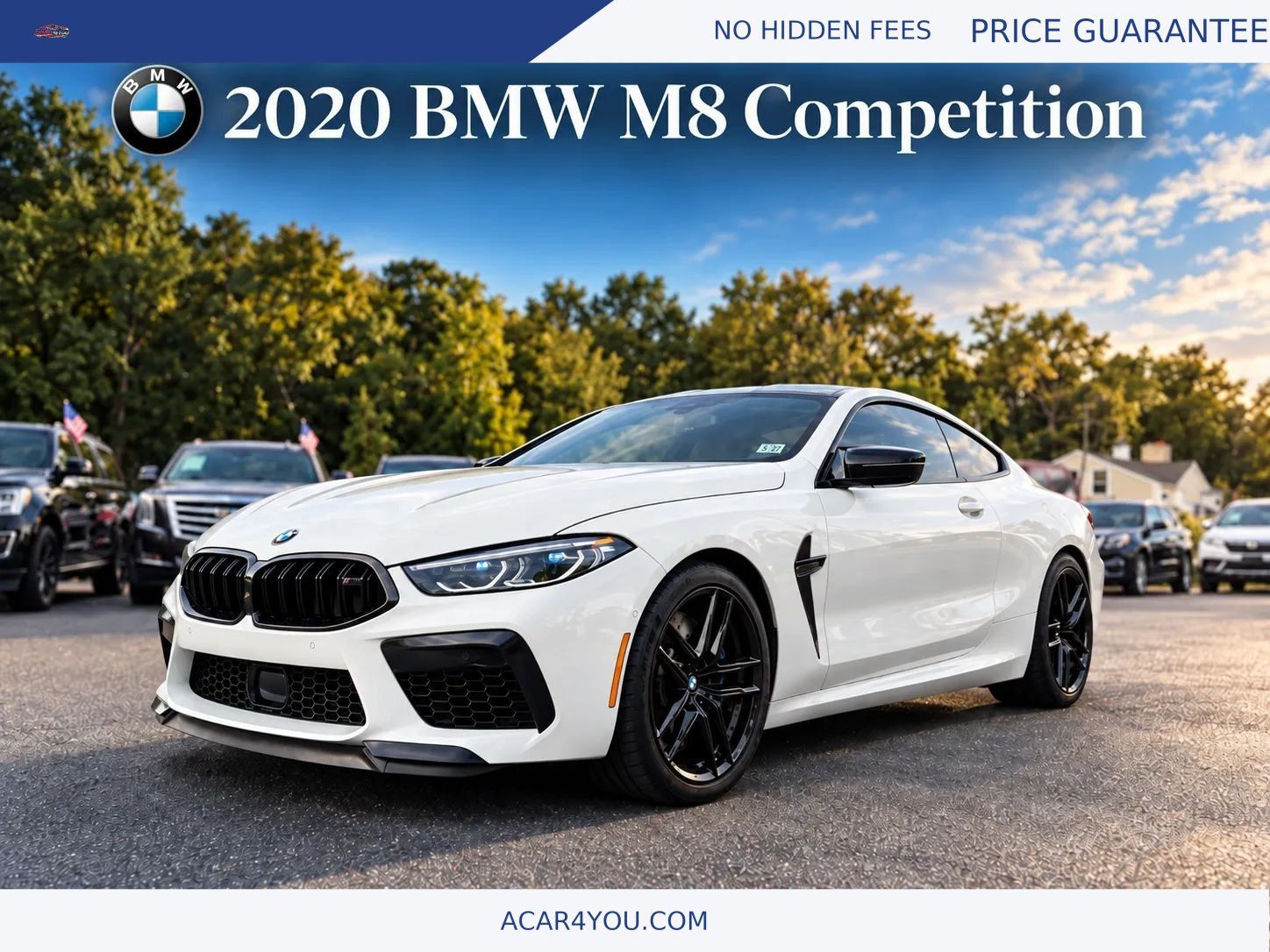 Used 2020 BMW M8 Competition AWD/4WD image 1