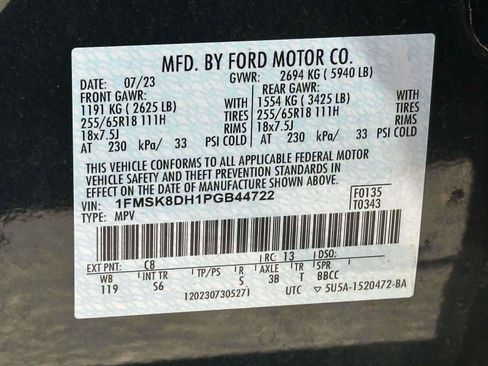 Used 2023 Ford Explorer XLT w/ Equipment Group 202A AWD/4WD image 16