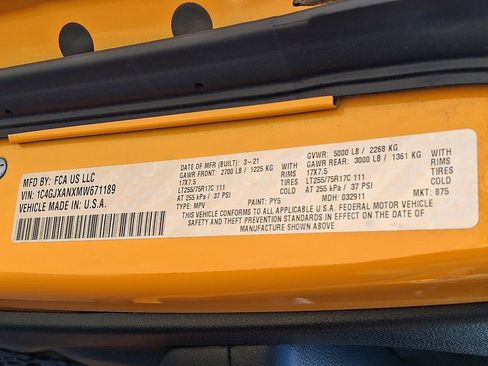 Used 2021 Jeep Wrangler Willys image 25