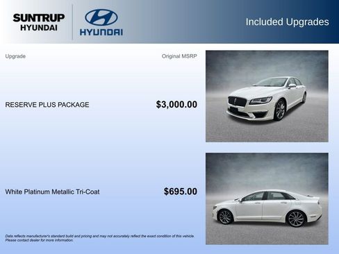 Used 2019 Lincoln MKZ Reserve w/ Reserve Plus Package image 2