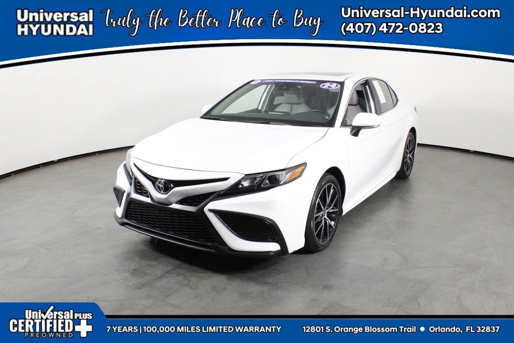 Used 2024 Toyota Camry SE w/ Convenience Package FWD 360° Tour