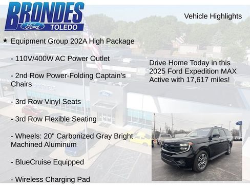 Used 2025 Ford Expedition Max Active AWD/4WD image 5