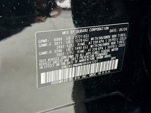 Used 2024 Subaru Ascent Touring AWD/4WD image 9