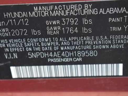 Used 2013 Hyundai Elantra GLS w/ Preferred Pkg FWD image 14