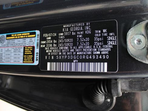Used 2024 Kia Telluride EX w/ EX Captain's Chair Package AWD/4WD image 55