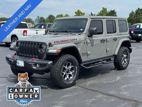 Used 2022 Jeep Wrangler Unlimited Rubicon w/ LED Lighting Group AWD/4WD image 8