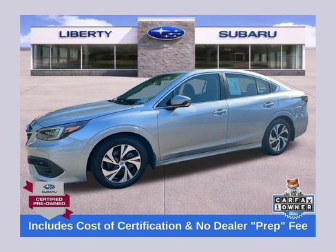 Certified 2021 Subaru Legacy Premium AWD/4WD image 1