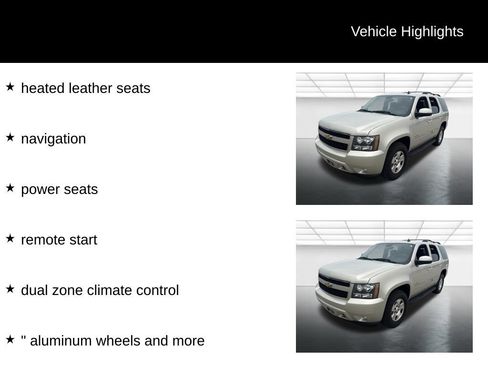 Used 2013 Chevrolet Tahoe LT AWD/4WD image 8