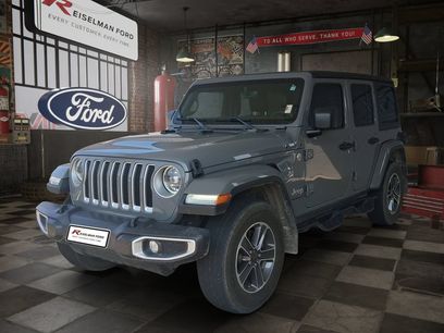 Used 2023 Jeep Wrangler Unlimited Sahara w/ LED Lighting Group