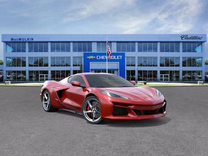 New 2025 Chevrolet Corvette E-Ray w/ Chrome Exterior Badge Package