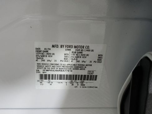 Used 2024 Ford Edge SEL image 50