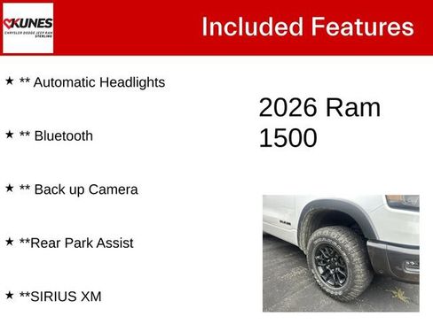 Used 2026 RAM 1500 Rebel w/ Rebel Level 1 Equipment Group AWD/4WD image 5