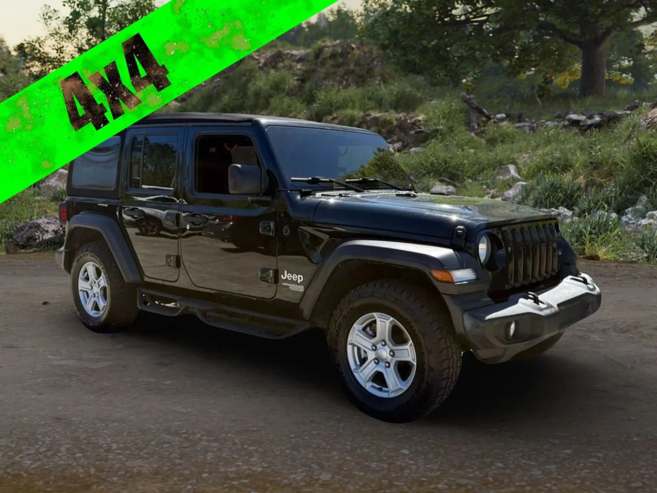 Used 2021 Jeep Wrangler Unlimited Sport AWD/4WD image 1