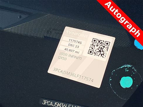 Used 2020 INFINITI QX50 Autograph w/ Tow Package image 25