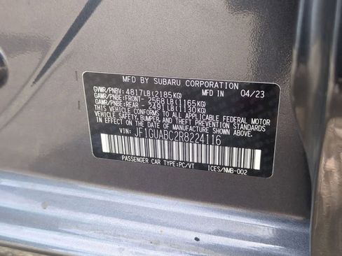 Certified 2024 Subaru Impreza 2.0i AWD/4WD image 33