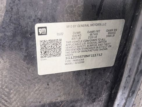 Used 2022 Chevrolet Malibu LT FWD image 9