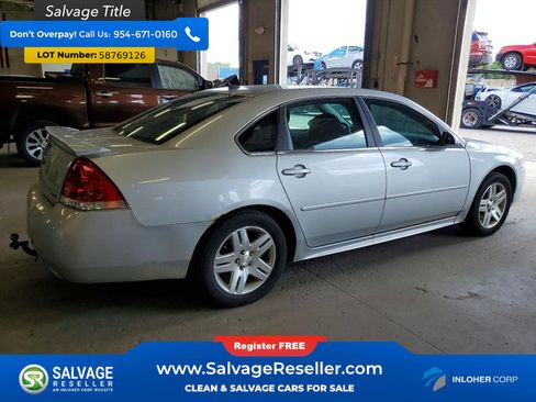 Used 2012 Chevrolet Impala LT w/ LT Sunroof Package FWD image 4