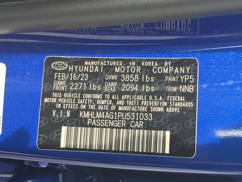 Used 2023 Hyundai Elantra SEL image 33