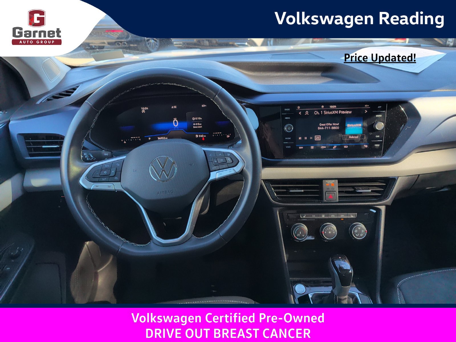 Used 2023 Volkswagen Taos SE w/ Panoramic Sunroof Package FWD image 16