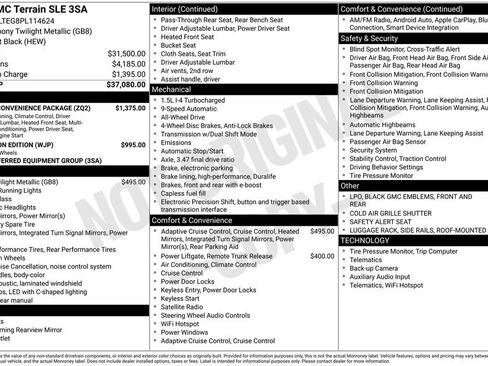 Used 2023 GMC Terrain SLE w/ Driver Convenience Package image 38