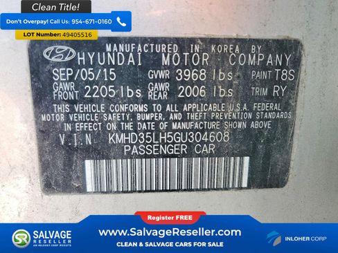 Used 2016 Hyundai Elantra GT image 16