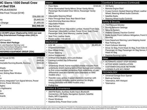 Used 2018 GMC Sierra 1500 Denali AWD/4WD image 18