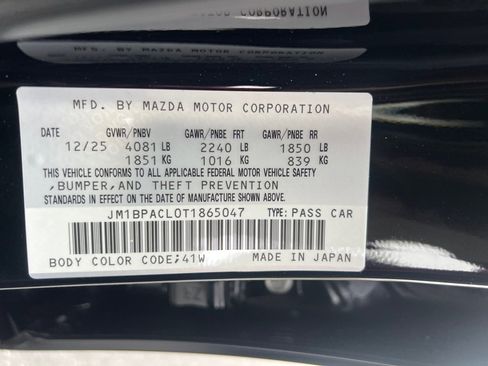 New 2026 MAZDA MAZDA3 2.5 S Sedan w/ Preferred Pkg image 33