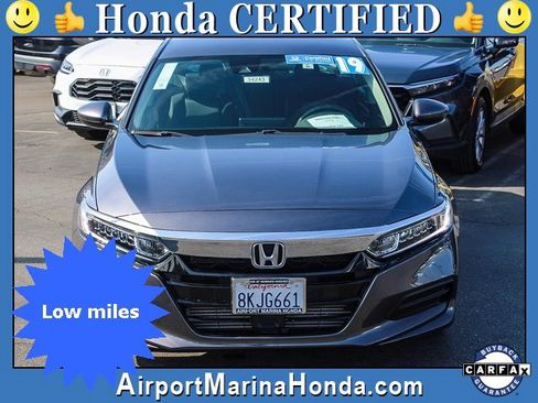 Certified 2019 Honda Accord LX image 18