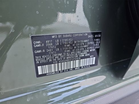 New 2026 Subaru Crosstrek 2.5i image 36