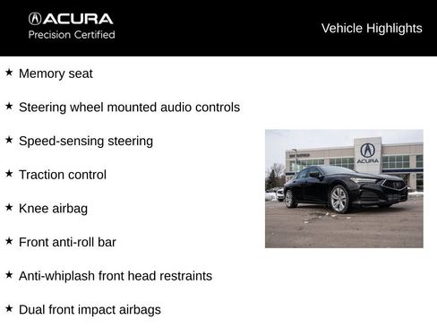 Certified 2023 Acura TLX w/ Technology Package image 9
