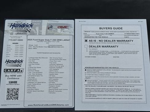 Used 2025 Ford F350 Lariat w/ Chrome Package AWD/4WD image 39