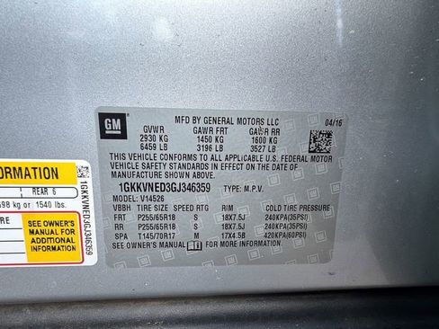 Used 2016 GMC Acadia SLE image 34