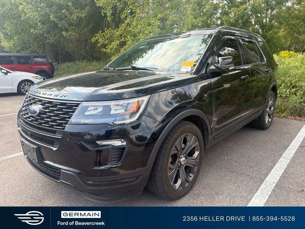 Used 2018 Ford Explorer Sport w/ Equipment Group 401A AWD/4WD image 1