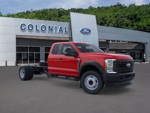 New 2025 Ford F550 4x4 SuperCab Super Duty w/ Snow Plow Prep Package image 7