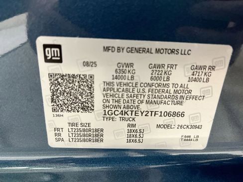 New 2026 Chevrolet Silverado 3500 LT w/ All Star Edition image 23