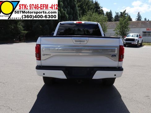 Used 2015 Ford F150 Platinum w/ Equipment Group 701A Luxury AWD/4WD image 8