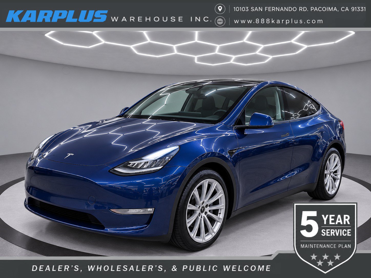 Used 2023 Tesla Model Y Long Range AWD/4WD image 1