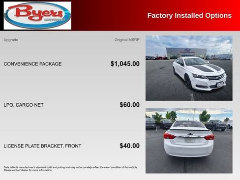 Used 2017 Chevrolet Impala LT w/ Convenience Package FWD image 10