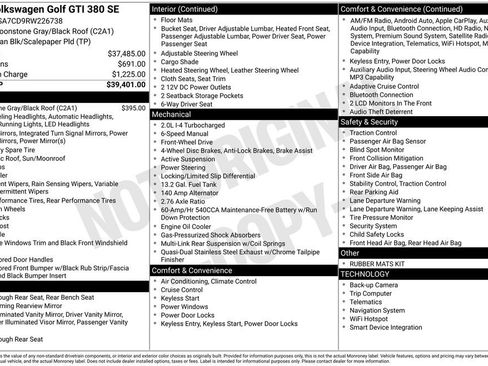 Used 2024 Volkswagen GTI SE image 39