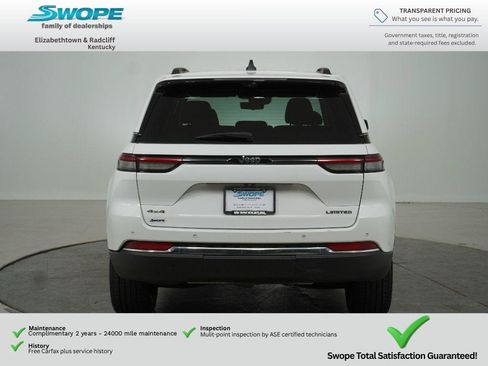 Certified 2023 Jeep Grand Cherokee Limited w/ Luxury Tech Group II AWD/4WD image 4