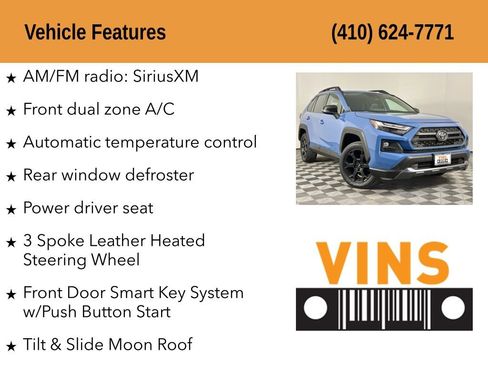 Used 2022 Toyota RAV4 TRD Off-Road w/ TRD Off-Road Weather Package image 5