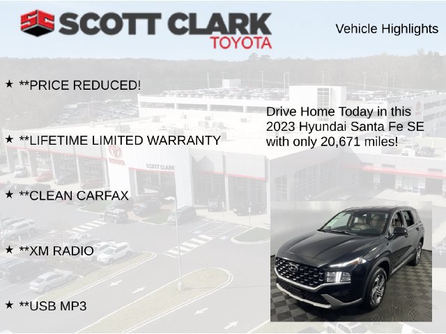 Used 2023 Hyundai Santa Fe SE AWD/4WD image 13