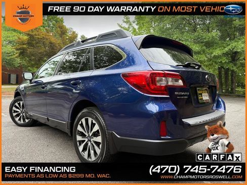 Used 2016 Subaru Outback 2.5i Limited AWD/4WD image 12
