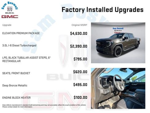 Used 2023 GMC Sierra 1500 Elevation w/ Elevation Premium Package AWD/4WD image 4