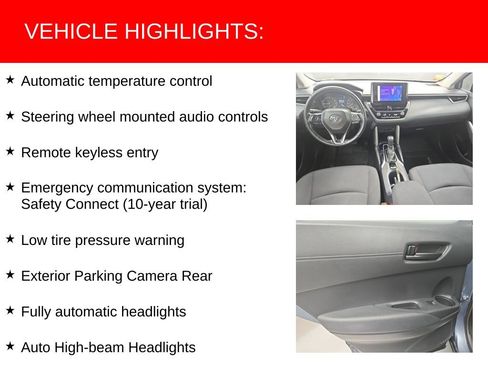 Certified 2023 Toyota Corolla Cross LE FWD image 18