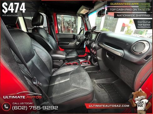 Used 2013 Jeep Wrangler Unlimited Sahara AWD/4WD image 13