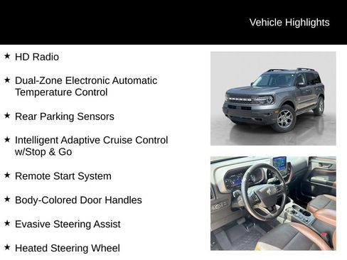 Used 2022 Ford Bronco Sport Badlands w/ Premium Package AWD/4WD image 26