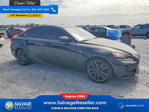 Used 2014 Lexus IS 250 w/ F-Sport Package RWD image 5