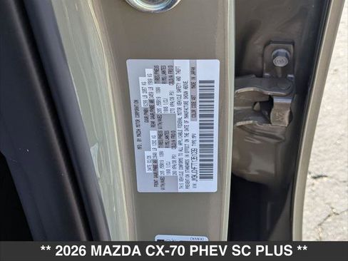 New 2026 MAZDA CX-70 SC Plus image 15
